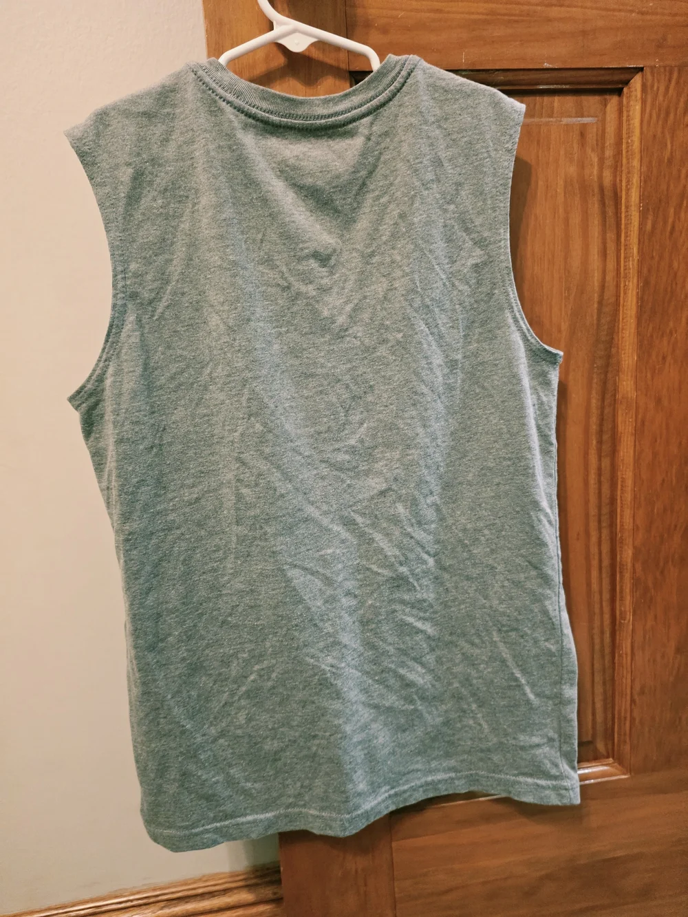 wonder nation Gray Sleeveless Tank Top for Kids 10/12